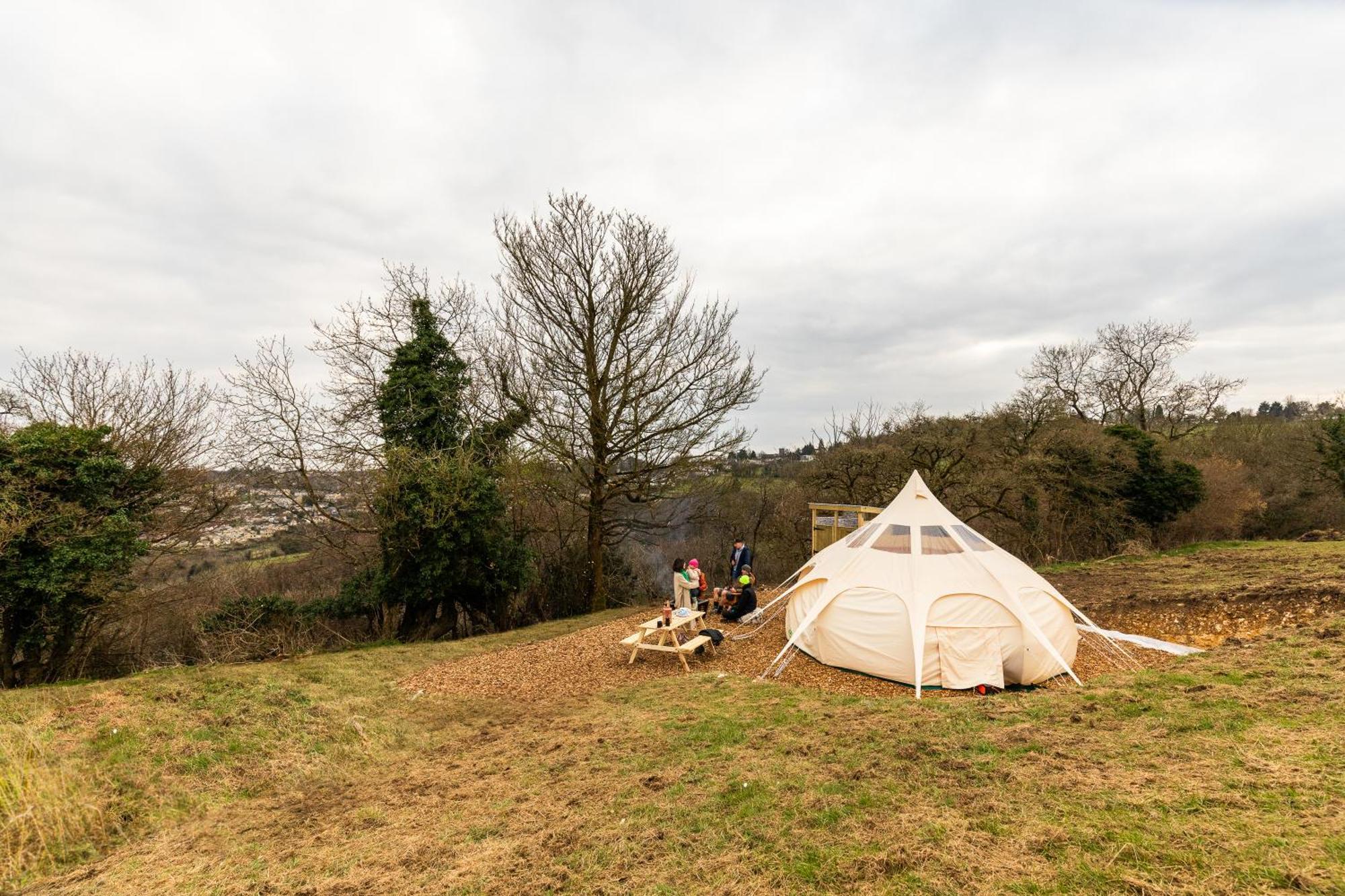 Charlcombe Valley Orchards Glamping * Bath